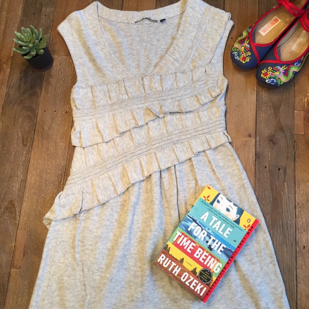 Anthropologie NEW cashmere blend dress